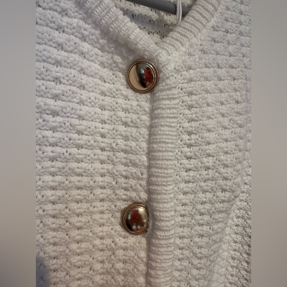 NWT Free Assembly Women's and Women's Plus Crochet Cardigan Sweater, Lightweight - Picture 7 of 11